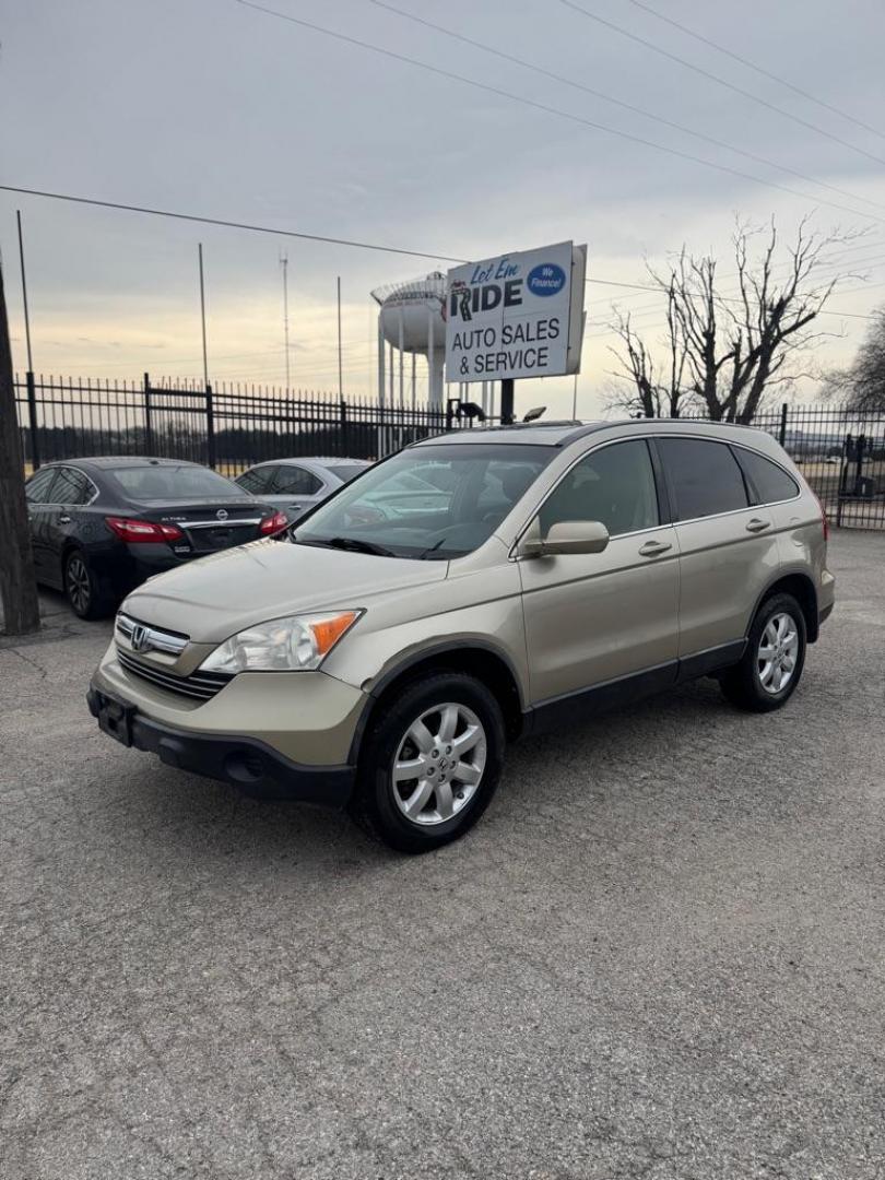 2009 GOLD HONDA CR-V EXL (JHLRE38799C) with an 2.4L engine, Automatic transmission, located at 1507 S Hwy 67, Cedar Hill, TX, 75104, (972) 293-1833, 32.556370, -96.973297 - Photo#0