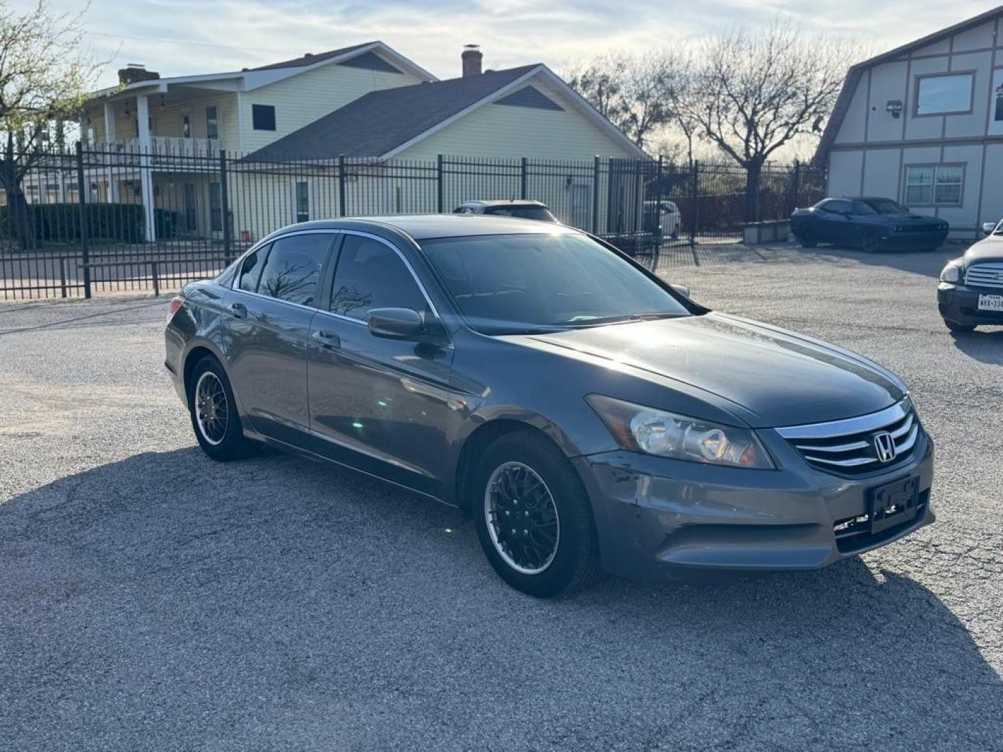 2012 GRAY HONDA ACCORD LX (1HGCP2F38CA) with an 2.4L engine, Automatic transmission, located at 1507 S Hwy 67, Cedar Hill, TX, 75104, (972) 293-1833, 32.556370, -96.973297 - Photo#1