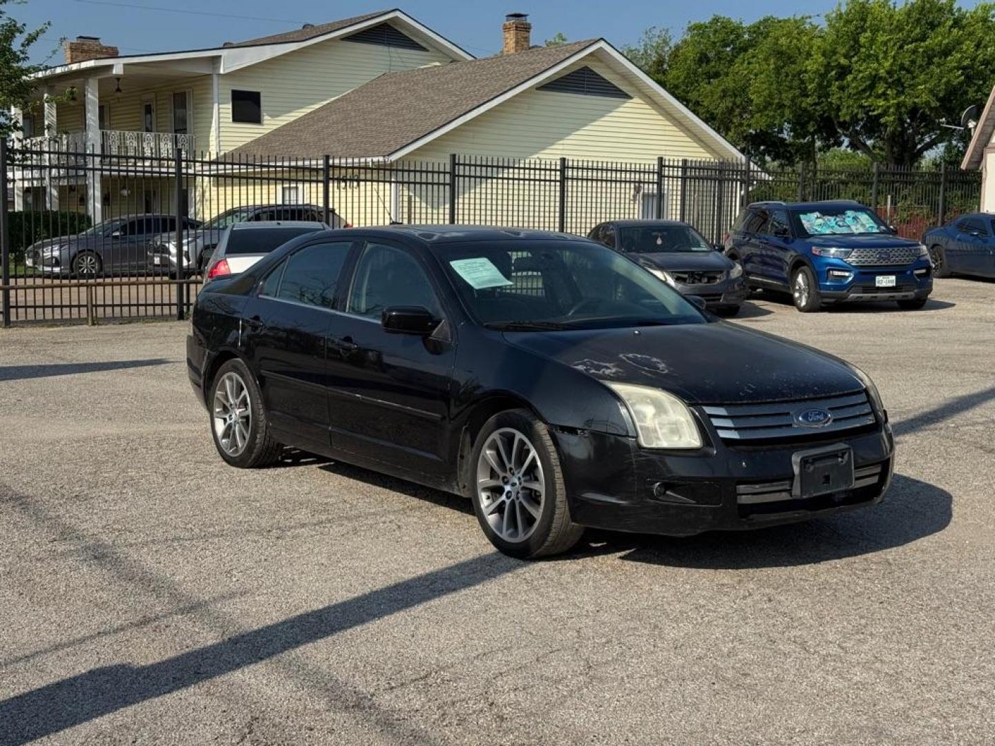 2009 BLACK FORD FUSION SEL (3FAHP08Z39R) with an 2.3L engine, Automatic transmission, located at 1507 S Hwy 67, Cedar Hill, TX, 75104, (972) 293-1833, 32.556370, -96.973297 - Photo#1