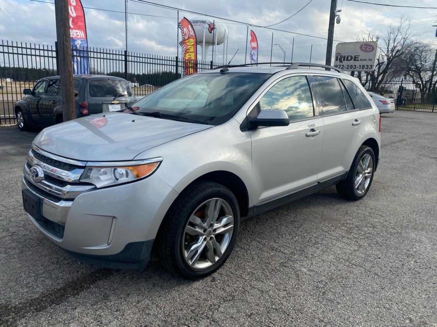 2012 SILVER FORD EDGE SEL (2FMDK4JC9CB) with an 3.5L engine, Automatic transmission, located at 1507 S Hwy 67, Cedar Hill, TX, 75104, (972) 293-1833, 32.556370, -96.973297- Photo#0
