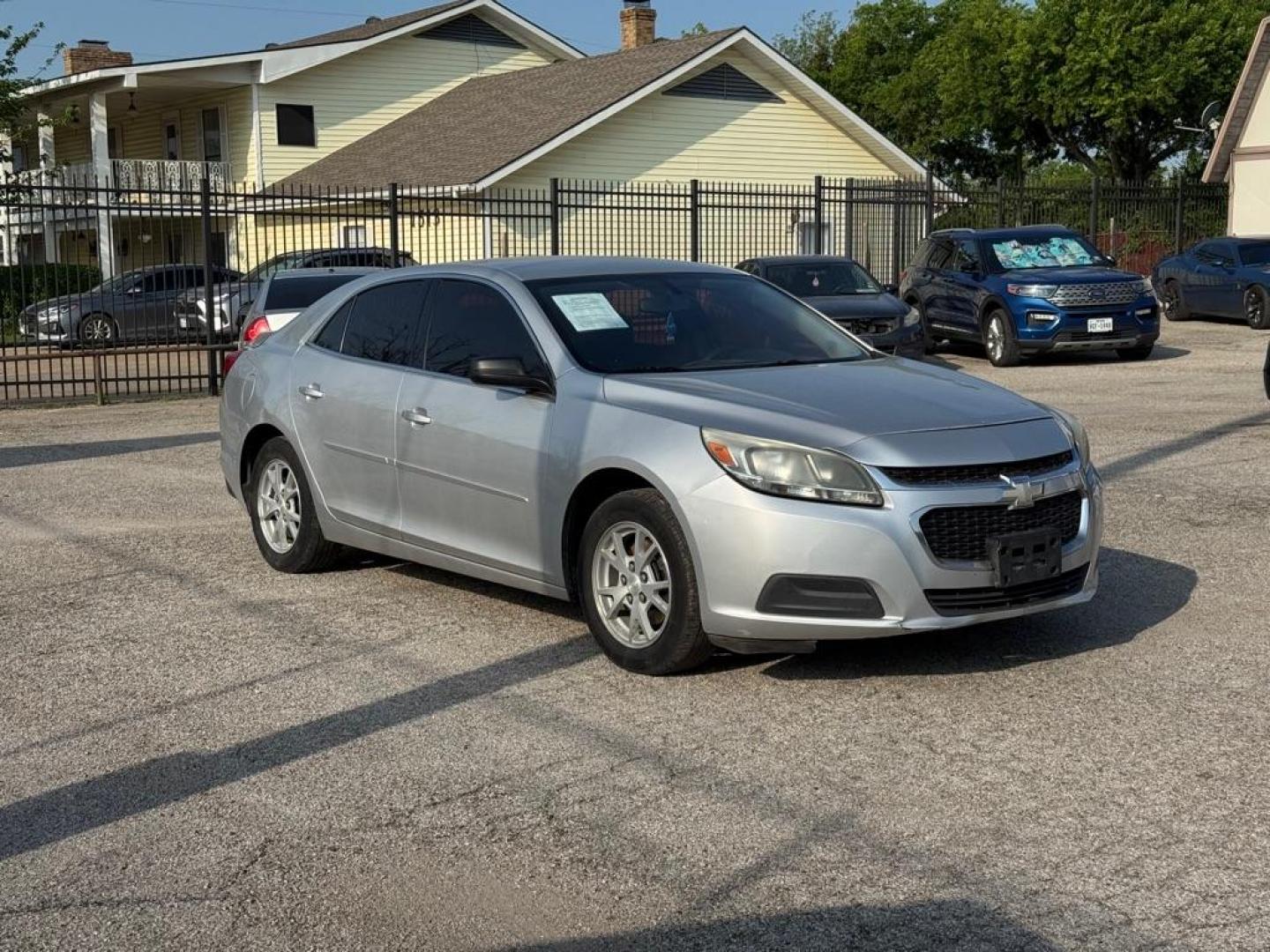 2014 SILVER CHEVROLET MALIBU LS (1G11A5SL1EF) with an 2.5L engine, Automatic transmission, located at 1507 S Hwy 67, Cedar Hill, TX, 75104, (972) 293-1833, 32.556370, -96.973297 - Photo#1