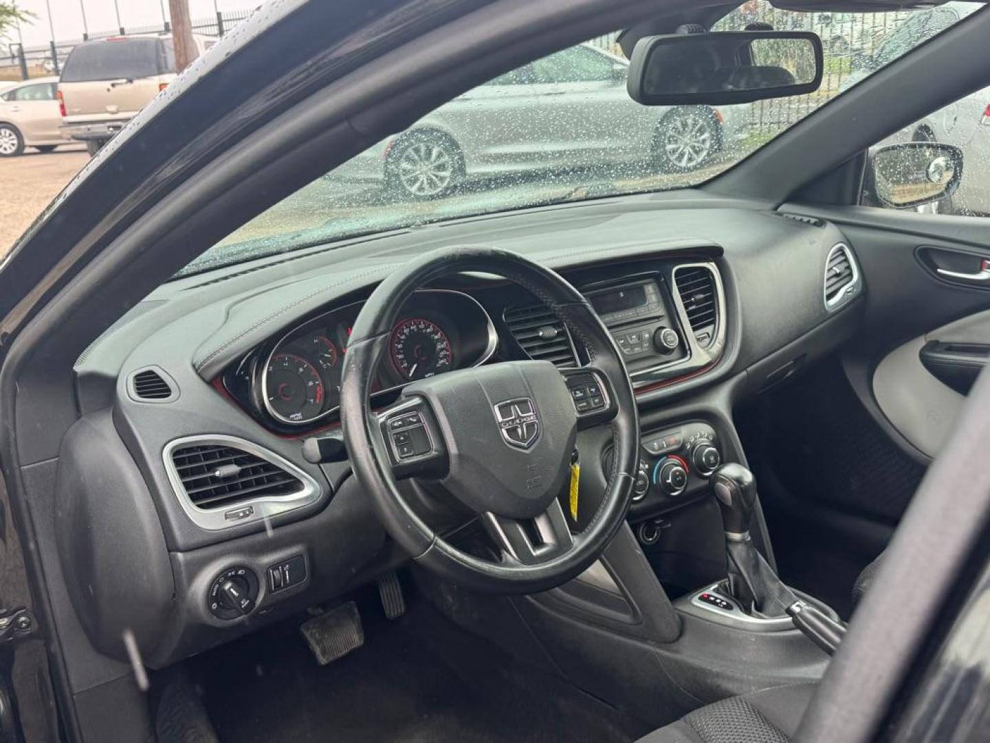 2015 BLACK DODGE DART SXT (1C3CDFBB8FD) with an 2.4L engine, 6-Speed Manual transmission, located at 1507 S Hwy 67, Cedar Hill, TX, 75104, (972) 293-1833, 32.556370, -96.973297 - Photo#4