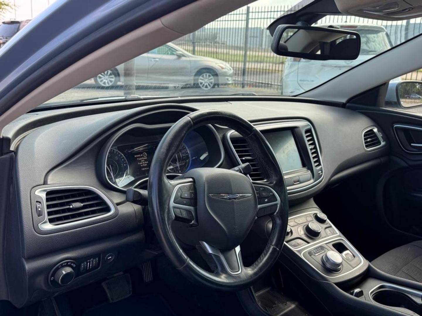 2015 BLUE CHRYSLER 200 LIMITED (1C3CCCAB7FN) with an 2.4L engine, Automatic transmission, located at 1507 S Hwy 67, Cedar Hill, TX, 75104, (972) 293-1833, 32.556370, -96.973297 - Photo#4