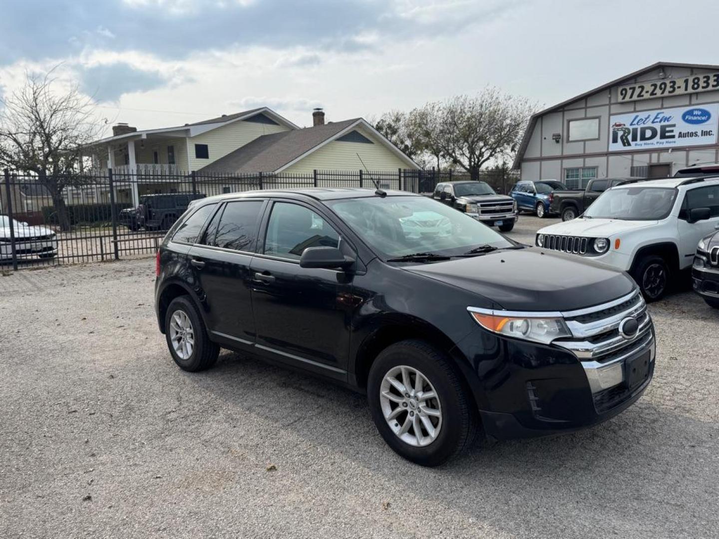 2013 BLACK FORD EDGE SE (2FMDK3GC0DB) with an 3.5L engine, Automatic transmission, located at 1507 S Hwy 67, Cedar Hill, TX, 75104, (972) 293-1833, 32.556370, -96.973297 - Photo#1