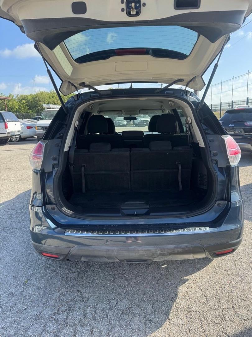 2016 BLUE NISSAN ROGUE S (5N1AT2MNXGC) with an 2.5L engine, Continuously Variable transmission, located at 1507 S Hwy 67, Cedar Hill, TX, 75104, (972) 293-1833, 32.556370, -96.973297- Photo#3